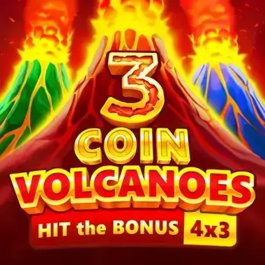 Play 3 Coin Volcanoes Kachingo casino